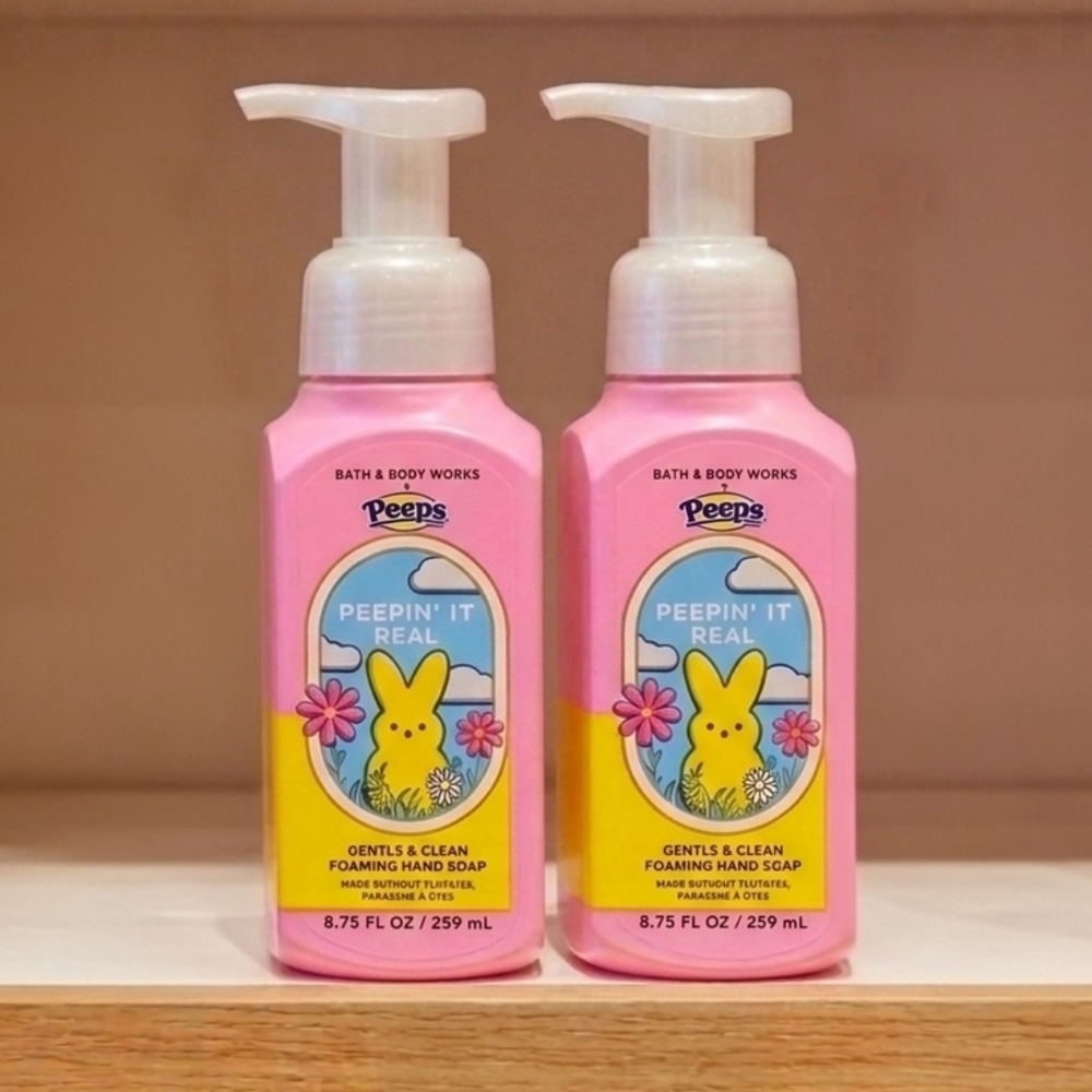 PEEPS x Bath & Body Works Peepin' It Real Foaming Hand Soap X 2